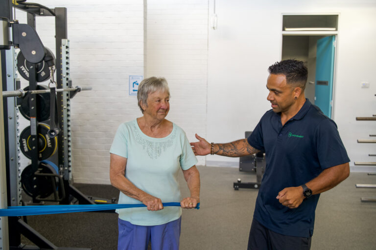 P4 Movement's Exercise Physiologist taking the Chronic Disease Prevention Program at P4 Movement