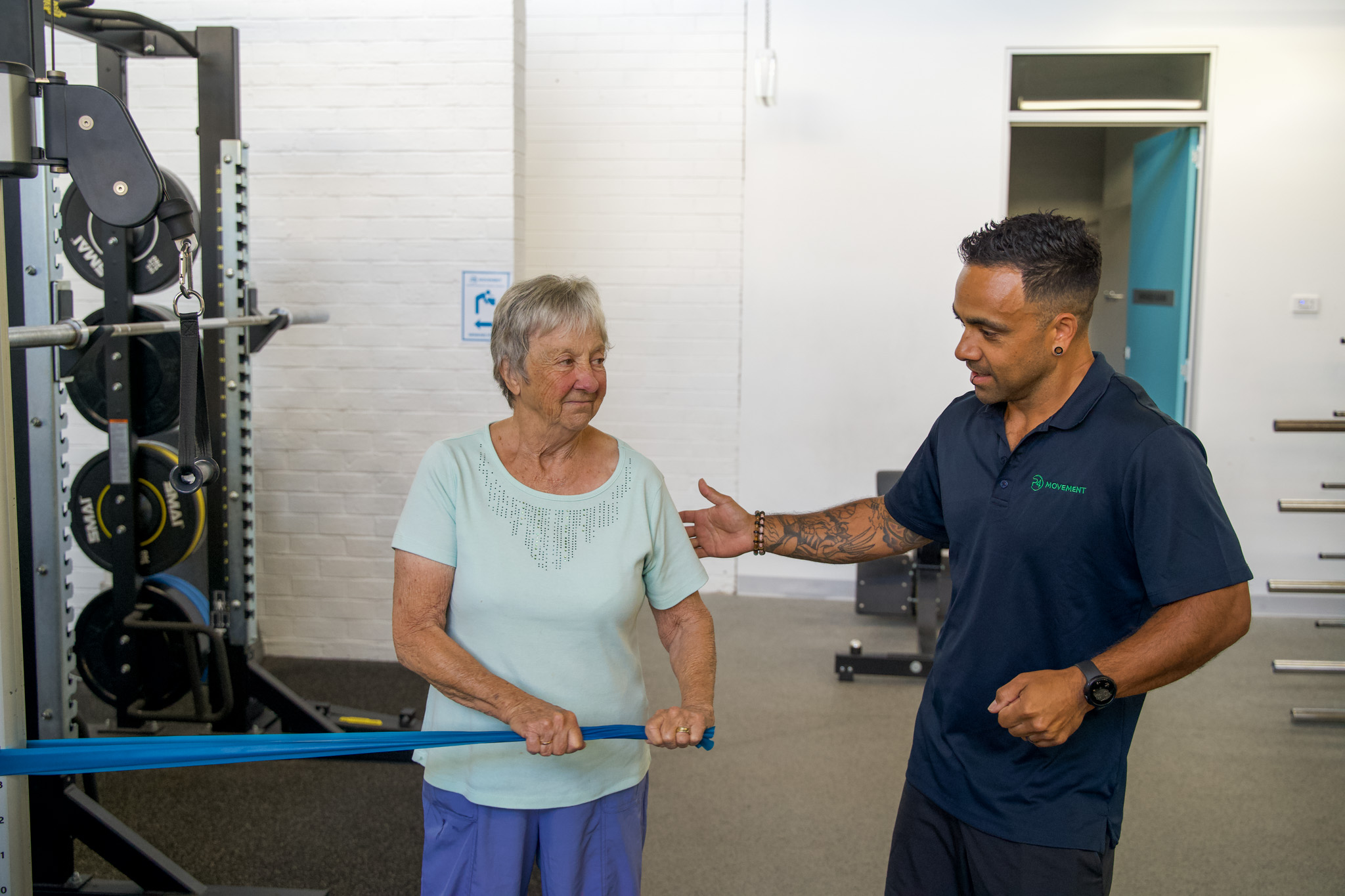 P4 Movement's Exercise Physiologist taking the Chronic Disease Prevention Program at P4 Movement